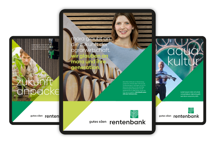 Rentenbank in neuem Design