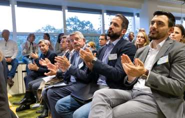 Das Publikum am Demo Day.