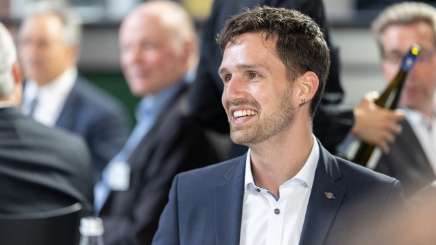 Der diesjährige Stipendiat Jakob Vögerl