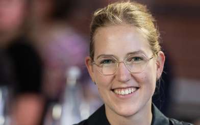 Die diesjährige Stipendiatin Johanna Entrup