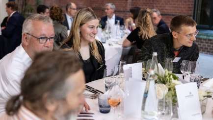 Tabea Rinklake und Heye Erchinger (Uni Göttingen)