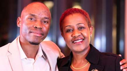 William Madudike und Jaqueline Mkindi
