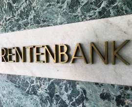 Rentenbank Schriftzug