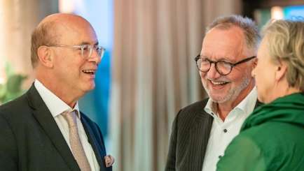 Dr. Horst Reinhardt, Gerd Sonnleitner und  Rita Sonnleitner (v.l.n.r)