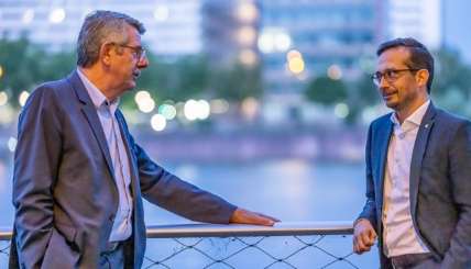 Leonhard Blum und Christian Pohl