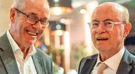 Friedrich Ostendorff und Dr. Horst Reinhardt