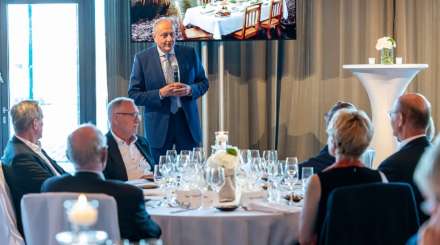 Joachim Rukwied bei seiner Laudatio