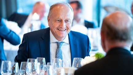 Joachim Rukwied im Gespräch mit Dr. Horst Reinhardt