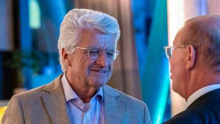 Dr. Uwe Zimpelmann im Gespräch mit Dr. Horst Reinhardt