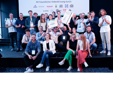 Gruppenbild der Start-ups 2022